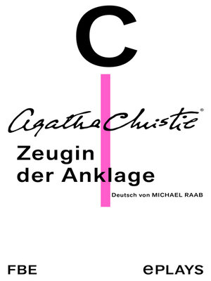 cover image of Zeugin der Anklage